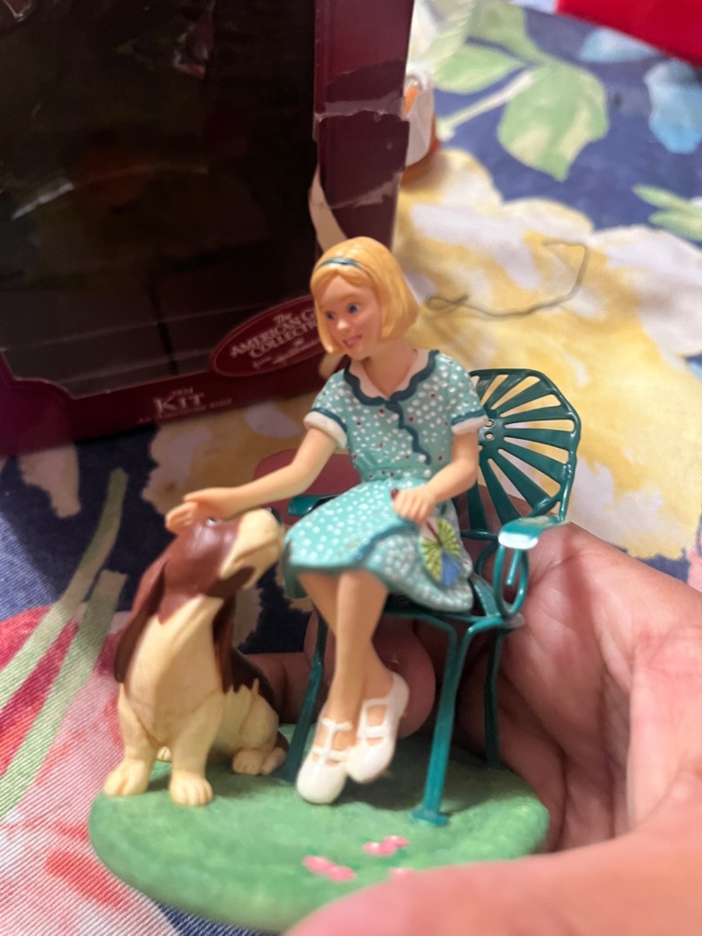 KIT 1934 American Girl Hallmark Keepsake ornament